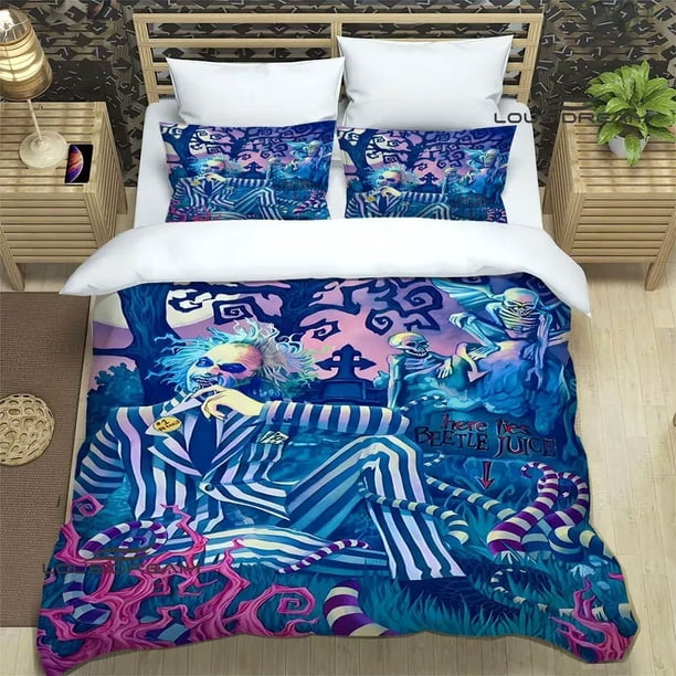 Horror movie B-Beetlejuice Bedding Sets exquisite supplies set duvet cover bed comforter set bedding set luxury birthday gift
