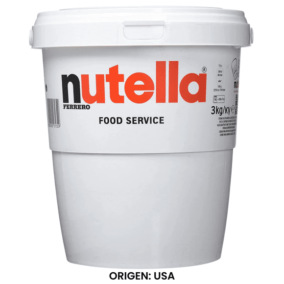 Crema Avellanas con Cocoa Nutella 3 kg