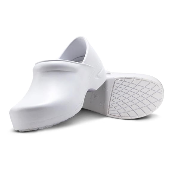 Zuecos Anywear Guardian Angel blancos talla 7 mujer / 5 hombre