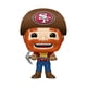 thumbnail image 2 of Figura de Vinilo Funko Pop NFL 49ers Sourdough Sam 9.5 cm, 2 of 7