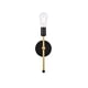 thumbnail image 1 of Aplique de Pared Living District Keely Negro Latón 31 cm, 1 of 9