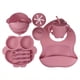thumbnail image 5 of Silicone Tableware Sets A Full Set Of Children's Owl Dinner Plate Separated Dinner Plate Baby Dinner Plate Auxiliary Food Box Mother And Baby Supplies Baby Feeding Sets Children's Silicone Suction Cup, 5 of 5
