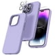 thumbnail image 1 of Funda de silicona TOCOL para iPhone 14 Pro de 6.1 pulgadas, color morado, 1 of 7