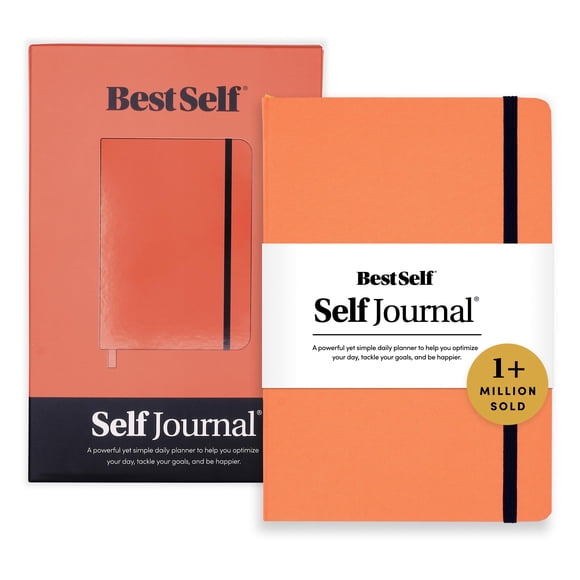 Planificador BestSelf Co. 13 semanas coral sin fechas
