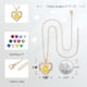 thumbnail image 3 of Collar  Love Pendant con Piedra de Nacimiento para Mujer, 3 of 4