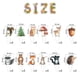 thumbnail image 2 of Topers para cupcakes ZVAOLEE de 48 piezas con animales del bosque, 2 of 6