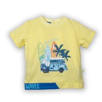 Polera Bebe Niño Amarillo Pillin