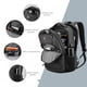 thumbnail image 5 of Mochila Swissdigital Design para portátil de viaje con puerto USB de 16 pulgadas, 5 of 9