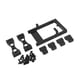 thumbnail image 3 of Pieza De Repuesto De Coche Teledirigido, Metal Resistente Para D90 D91 D96 C14 C24 C34 C44 1:12 1:16 Negro, 3 of 3