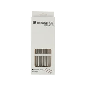 Homewell - Set Bombillas Metal *6 + Limpiador