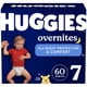 thumbnail image 1 of Pañales para bebés Huggies Overnites, tamaño 7 (18,6 kg), 60 unidades, 1 of 3