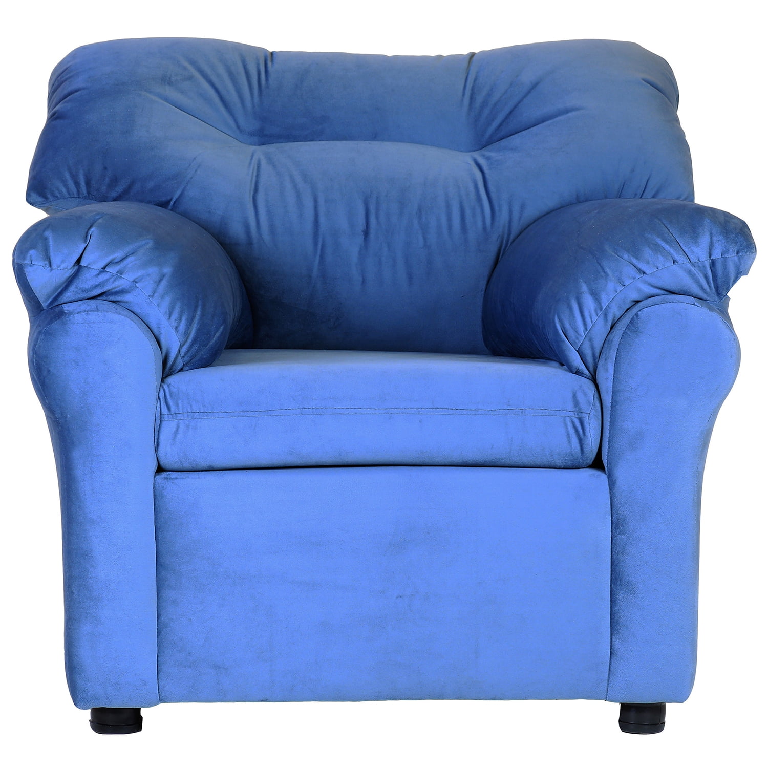 Muebles América - Sofa América 1 Cuerpo Tela Azul Petroleo