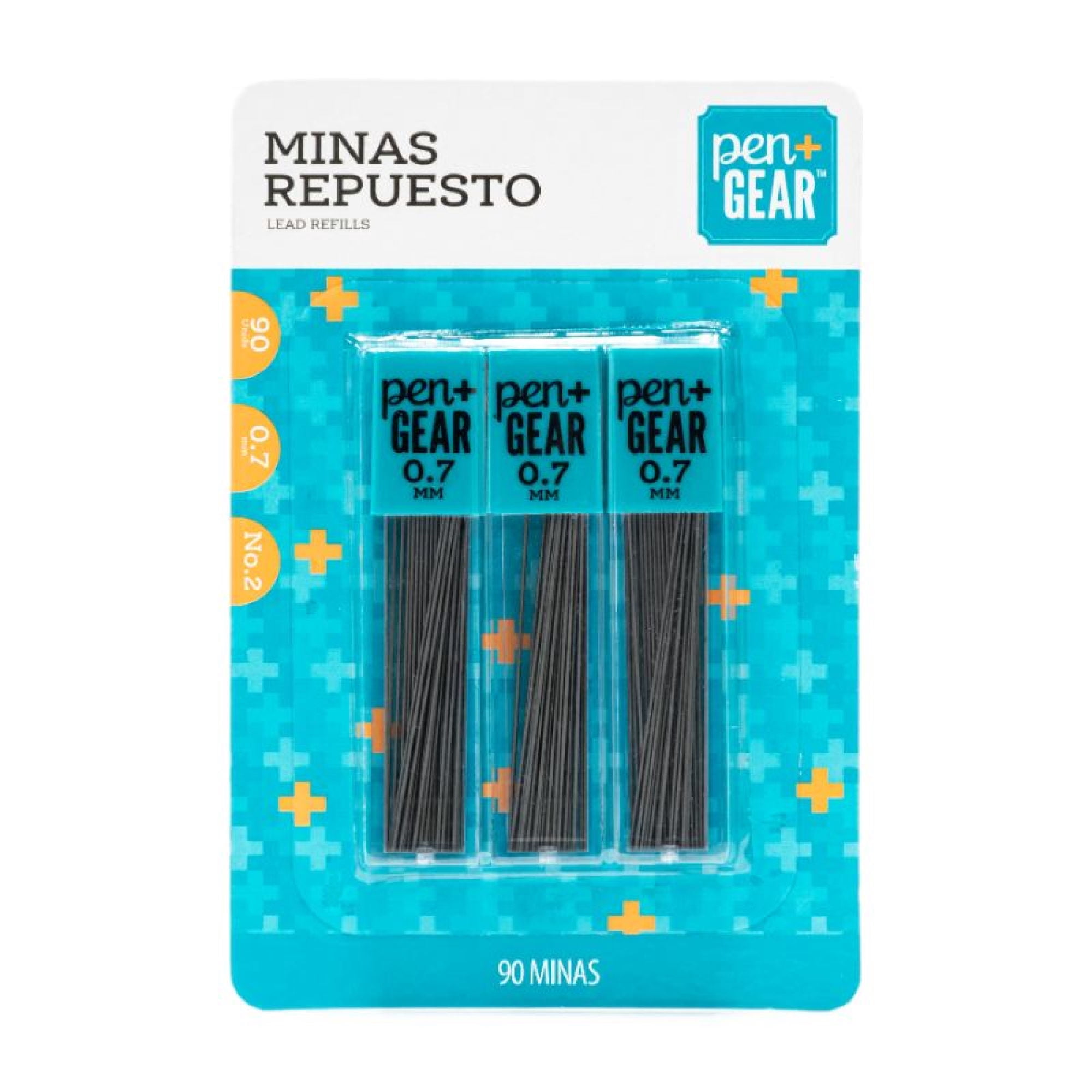 Minas De Repuesto 0.7 Mm 3 Unidades Pen+gear