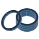 thumbnail image 3 of 5 Uds Llavero Redondo De Titanio Mosquetones Resorte Gancho Clip Azul 32mm, 3 of 5