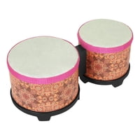 Bothyi - Bongo Drum Set De 5"" Y 6"" Práctico Bombo Para Profesionales Niños Niños Naranja