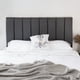 thumbnail image 3 of Respaldo de cama 2 plazas Tubular Gris, 3 of 3