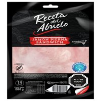 Jamón Pierna Sandwich Tradicional 200 Gr Receta Del Abuelo