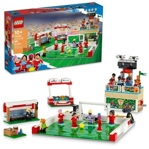 Set De Construcción Lego Icons Of Play Soccer Con 15 Minifiguras