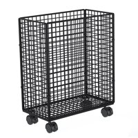 Bothyi - Equipo De Entrenamiento, Estante De Almacenamiento Para Gimnasio En Casa Con Ruedas Para Bloques De Yoga Con Mancuernas