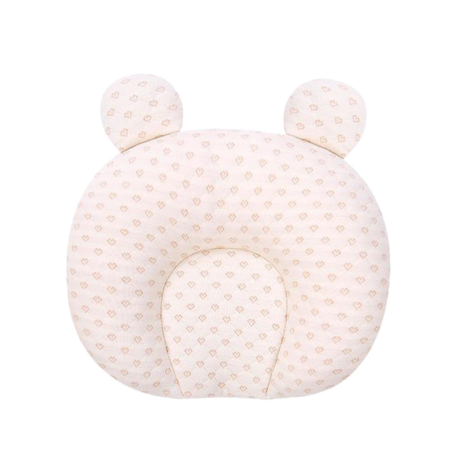 Bothyi - Almohada Para La Cabeza Del Bebé, Evita La Cabeza Plana, Ergonómica Para Niños De 0 A 3 Años, Funda Desmontable Para Almohada