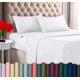 thumbnail image 1 of Juego de sábanas Utopia Bedding King Size de microfibra, 4 piezas, color blanco, 1 of 8