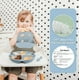 thumbnail image 4 of Set Comida Bebé Silicona Babero Tenedor Cuchara Vaso 6 Piezas, 4 of 4
