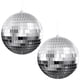 thumbnail image 1 of Bola de Discoteca Youdepot 10 cm Paquete de 2 con Cuerda para Decoración de Fiesta, 1 of 6