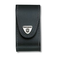 Victorinox - Estuche De Cuero Color Negro Para Cinturón. Tamaño 9,8X5,2X3,7 Cm