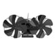thumbnail image 5 of Ventilador De Chimenea, Quemador De Estufa De 12 Aspas, Ventilador De Calor Para Chimenea De Le?a De Troncos, 5 of 5
