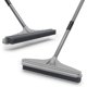 thumbnail image 1 of Walensee Carpet Rake, cepillo 2 en 1 de nylon y goma, mango ajustable de 34,5 a 61 pulgadas, 1 of 3