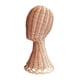 thumbnail image 3 of Soporte De Exhibición De Sombrero De Ratán Con Cabeza De Maniquí Para Diademas, Auriculares, Sombreros, 3 of 5