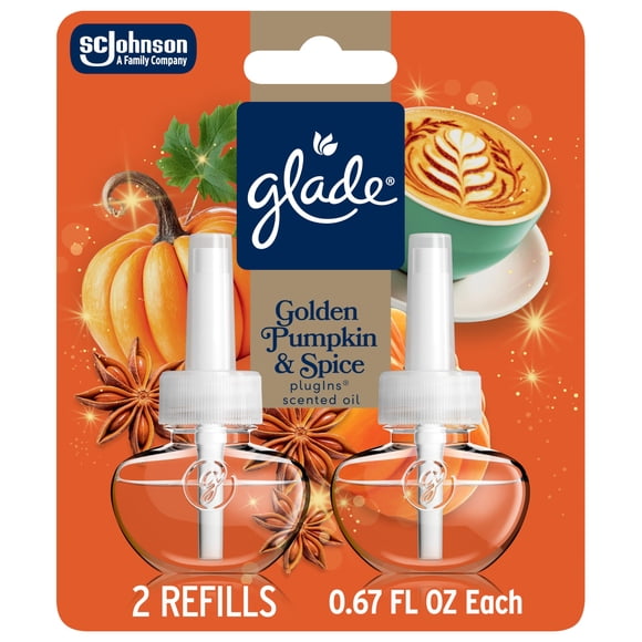 Ambientador Glade Golden Pumpkin 2 unidades 40 ml