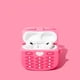 thumbnail image 2 of Funda De Silicona Linda Para Airpods Pro 1 ª 2 ª Generación Rosa, 2 of 8