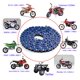 thumbnail image 5 of Cadena de moto DREAM MOTION 108 eslabones azul 420, 5 of 9