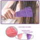 thumbnail image 3 of Cepillo desenredante para cabello rizado 4c Knots Easy Ez Detangler, cepillos para cabello rizado, ondulado, húmedo, grueso, largo, seco, negro, natural, paquete de 2, 3 of 7
