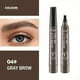 thumbnail image 1 of 4 Split Tip Water Eyebrow Pencil, Long Lasting Waterproof, Simulated Natural Vivid Eyebrow , Clear Texture, No Decolorize Eyebrow Pen, 1 of 3