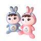 thumbnail image 1 of Peluche De Bebe En Pijama Tierno Suave Y Divertido Rosa, 1 of 2