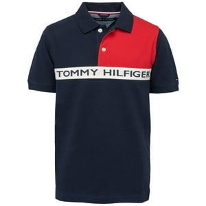 Polo Tommy Hilfiger Nasir Swim Para Niños, Talla 5, Color Azul Marino