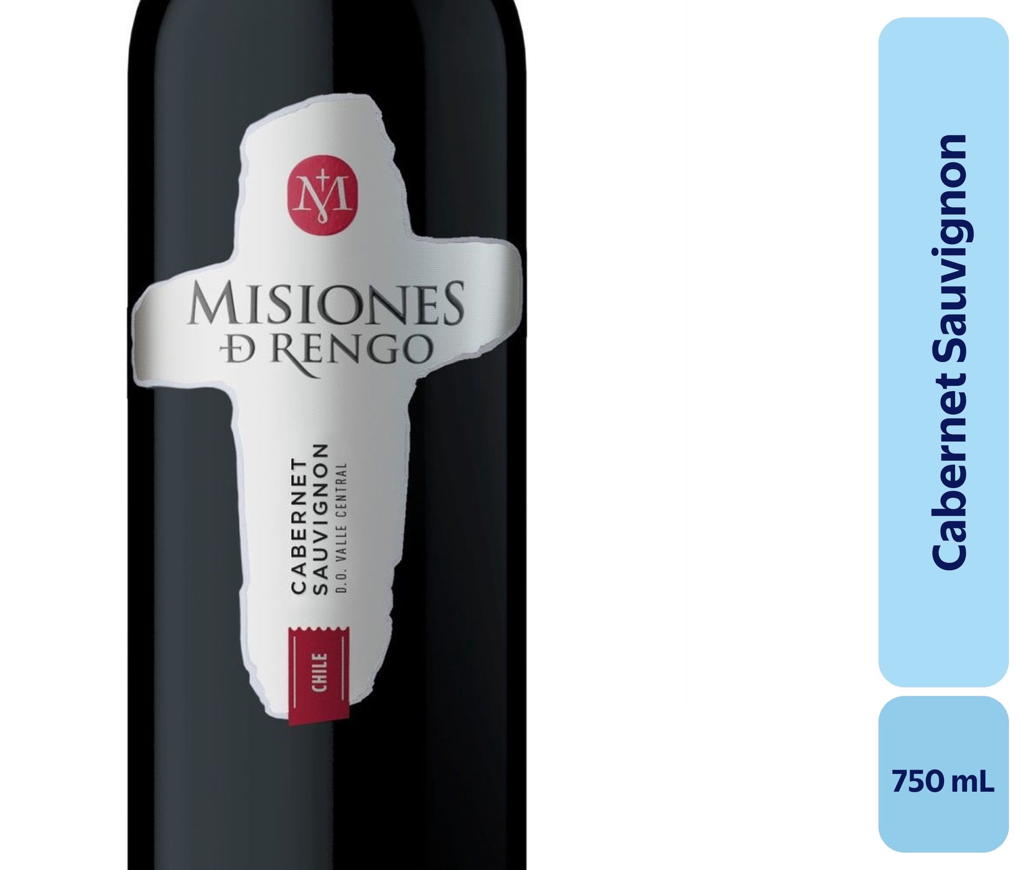 Vino Cabernet Sauvignon Botella 750 mL Misiones De Rengo