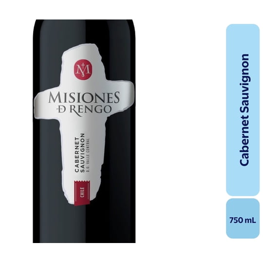 Vino Cabernet Sauvignon Botella 750 mL Misiones De Rengo