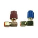 thumbnail image 3 of Acoplador De Lado Alto Y Bajo De A/C Adaptador R12 A R134a Conector Rápido De 90 Grados, 3 of 3