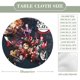thumbnail image 2 of Tren Mugen-theme Fitted Round Tablecloths Elastic Edged Table Covers Waterproof Table Cloth for Kitchen Holiday Party Tables Decor 120cm, 2 of 6