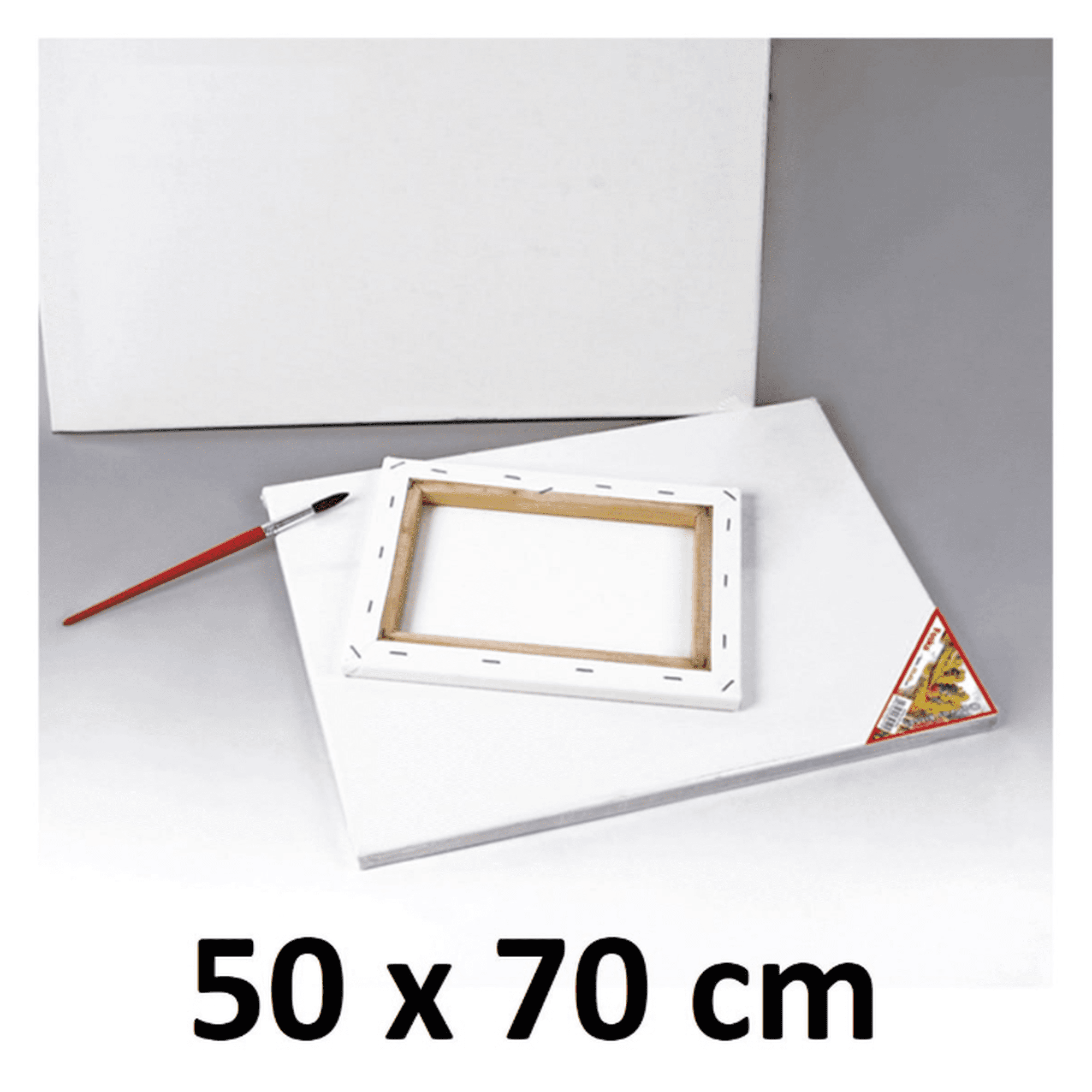 Bastidor Madera Lienzo Tela Algodón 50x70 Cm Cn1007 Foska