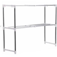 Tomasstore - Rack Extensible Estante Organizador Microondas Cocina Baño