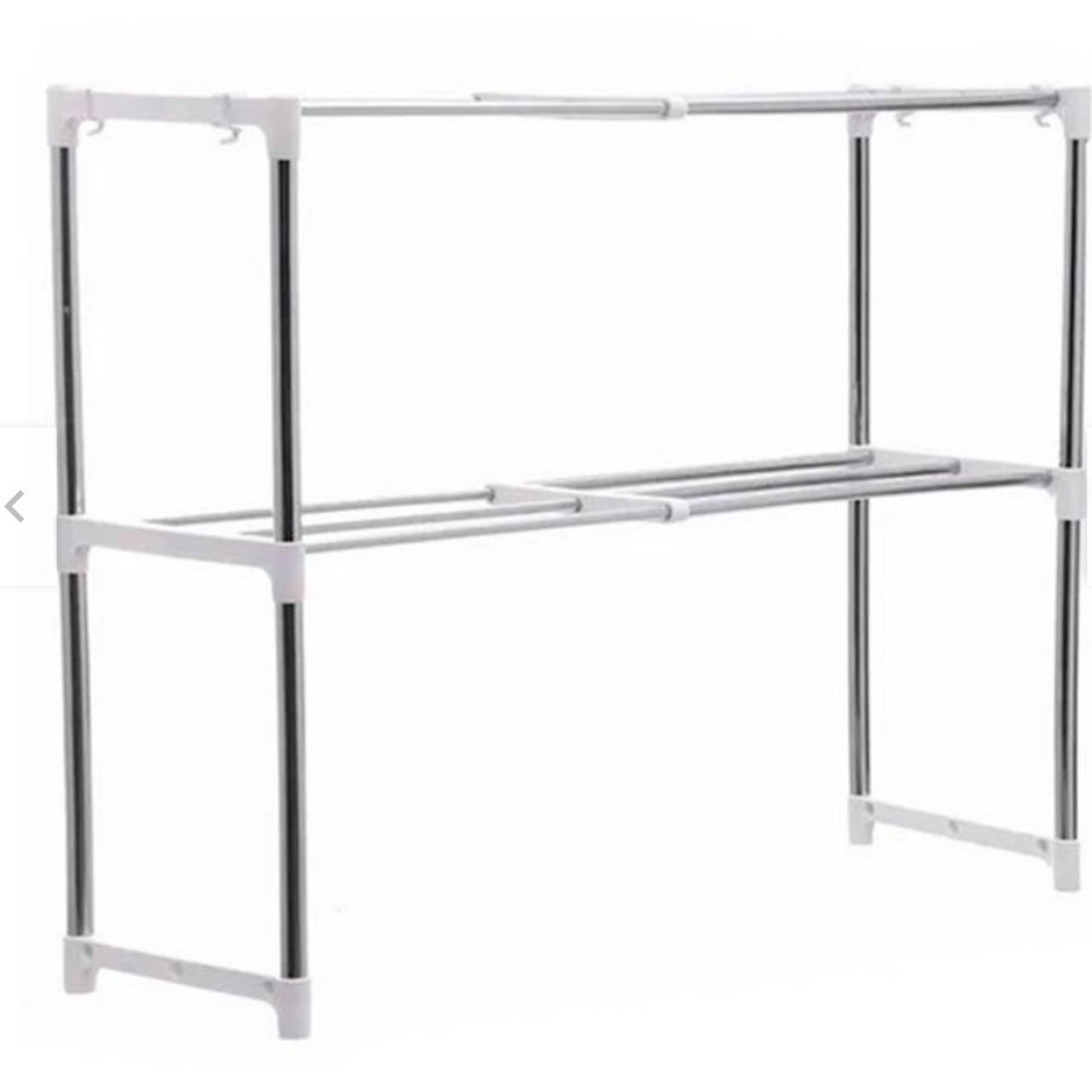 Tomasstore - Rack Extensible Estante Organizador Microondas Cocina Baño
