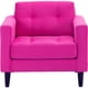 thumbnail image 4 of Sofa Retro 3 Cuerpos 1-1 Felpa Fucsia, 4 of 5