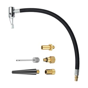 Ioensy - Manguera De Extensión Para Inflador De Bomba De Aire Manguera De Bomba De Aire Tubo De Extensión Para Válvula De Neumático De Automóvil