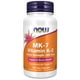 thumbnail image 1 of Suplemento NOW MK-7 de vitamina K-2, 300 mcg, 120 cápsulas vegetarianas, 1 of 3