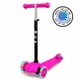 thumbnail image 3 of Scooter Monopatin 3 Ruedas Luces Barra Ajustable 86cm Rosa Bex, 3 of 9