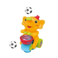 Magideal - Juego De Tambores Para Bebés, Tambores Para Caminar, Juguetes Eléctricos, Instrumentos Musicales, Juguetes , Amarillo